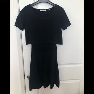 Sandro one piece black dress